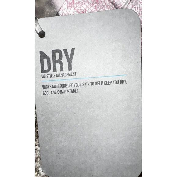 NWT GYMSHARK Compression Fit Fleur Texture Leggings Dusky Pink Marl Workout XS - Picture 7 of 9